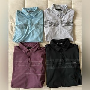 Bundle of Travis Mathew Polos